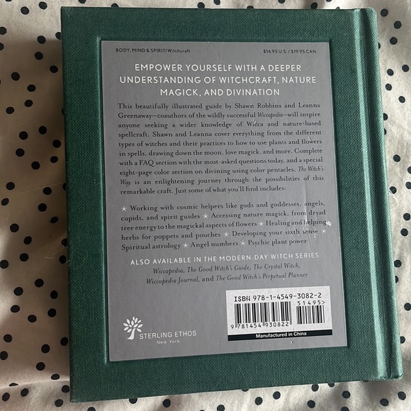 The Witch’s Way hardcover book by Shawn Robbins & Leanna Greenaway - Picture 4 of 9